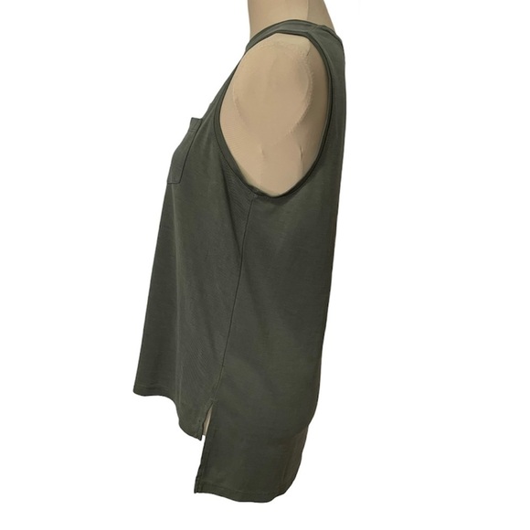 And ea wy Women Top Size M Green Olive - Picture 4 of 11